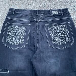 Vintage Y2K Marithe Francois Girbaud Black  Mens Denim Baggy Skater Jeans